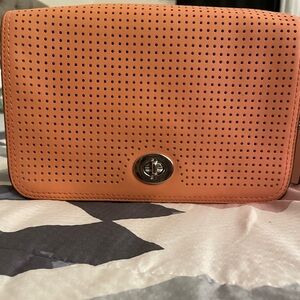 Coach Orange Crossbody Bag